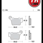 MOTOMASTER Nitro Bremsbeläge hinten 4T