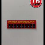 PRO CIRCUIT Temperatur Aufkleber