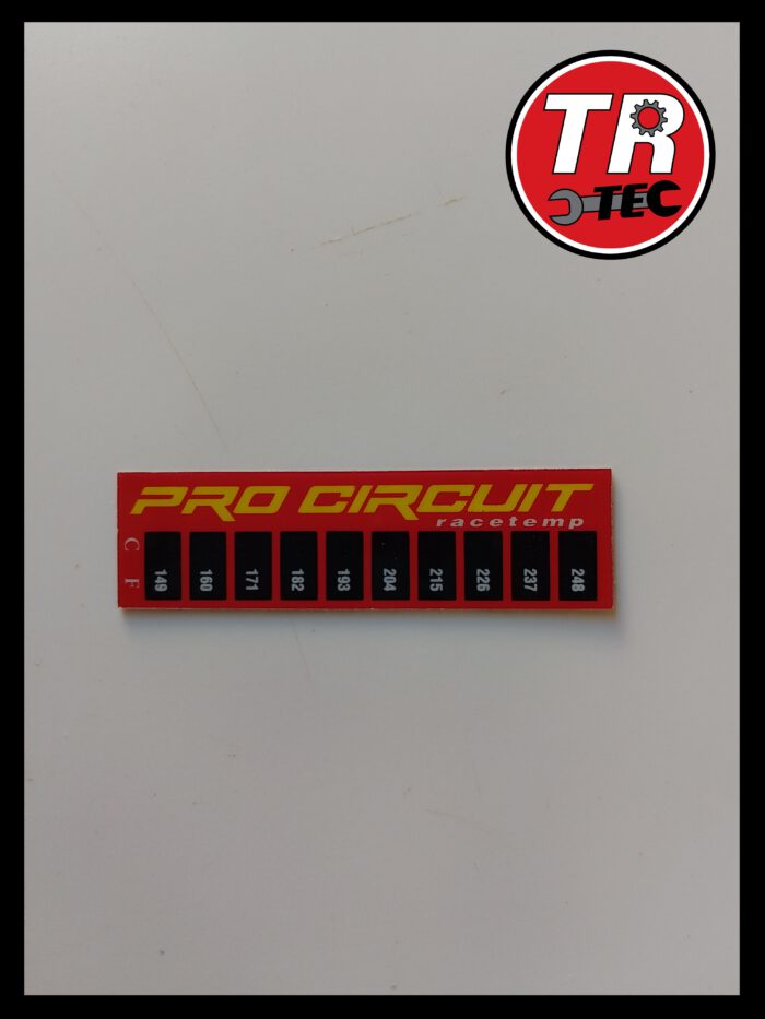 PRO CIRCUIT Temperatur Aufkleber – Bild 1
